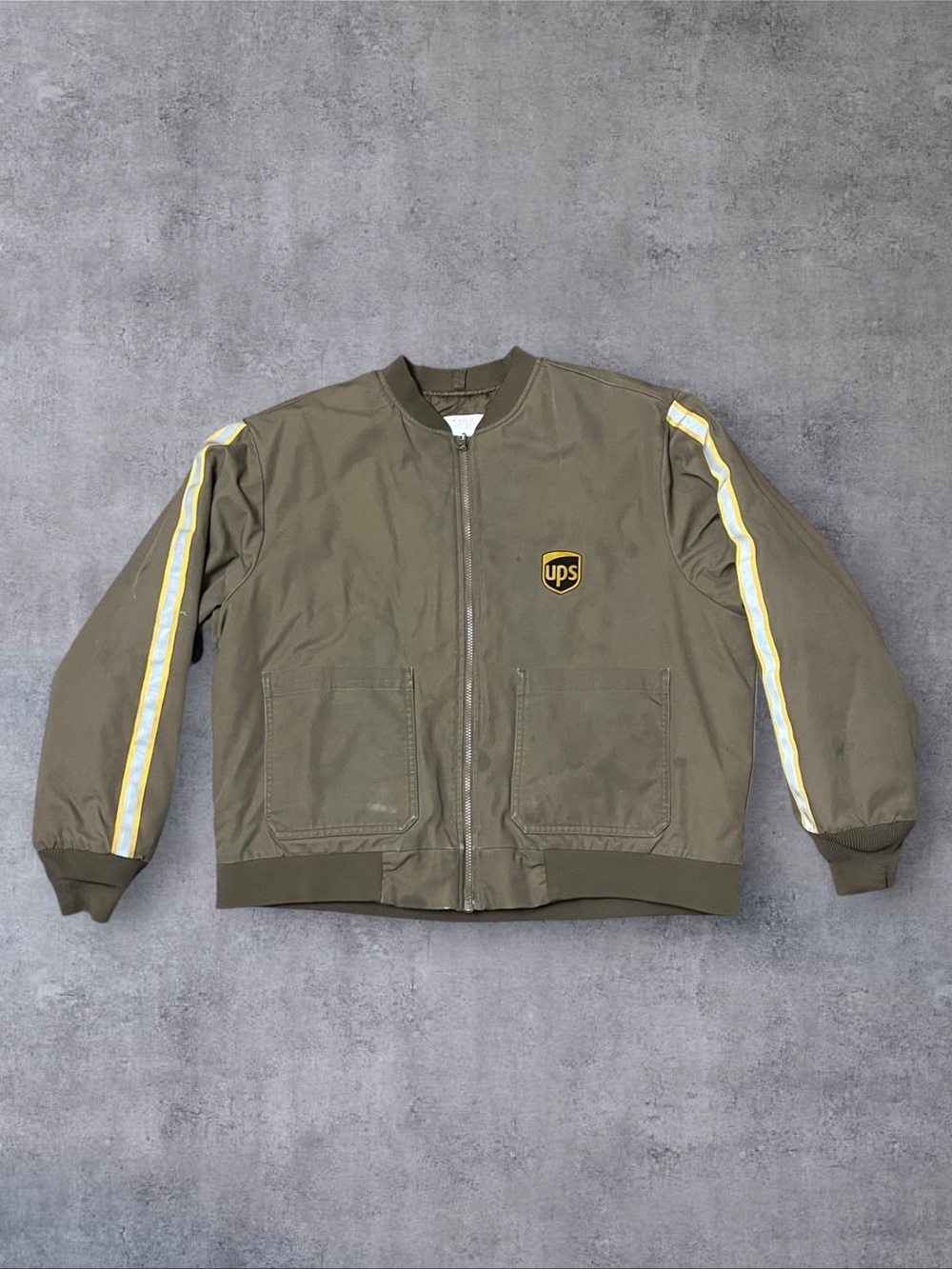 Brown UPS Bomber Jacket